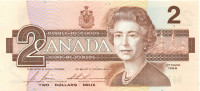 2 доллара Канады 1986 года р94